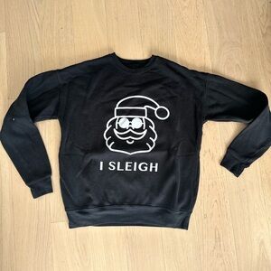 Festive I Sleigh Santa Sweater